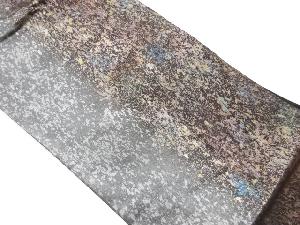 引箔抽象模様名古屋帯